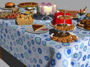 coleta de alimentos Modelo 3D