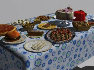 coleta de alimentos Modelo 3D