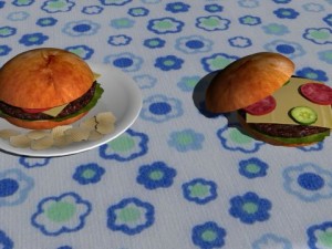 food collection Modelo 3D