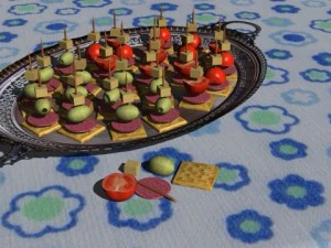 coleta de alimentos Modelo 3D