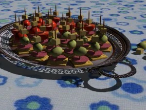 coleta de alimentos Modelo 3D