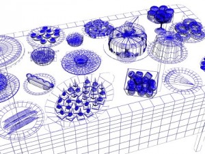 food collection Modelo 3D