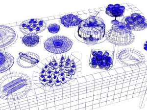 coleta de alimentos Modelo 3D