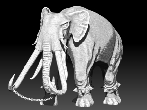 War Elephants Modèle 3D