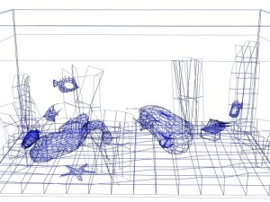 aquarium Modello 3D
