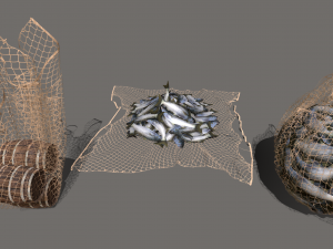 Fishing net 3D Модель