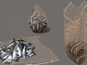 Fishing net 3D Модель