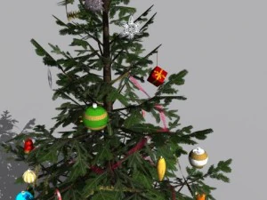 christmas tree 3D Model