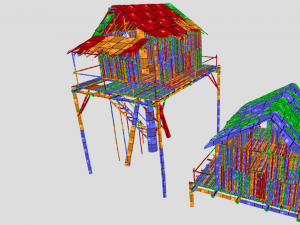 Jungle tree house 3D Model