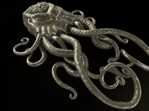 Cthulhu door knocker 3D Model