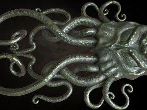 Cthulhu door knocker 3D Model