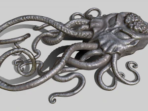Cthulhu door knocker 3D Model