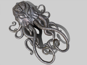 Cthulhu door knocker 3D Model