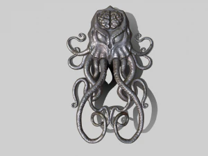 Cthulhu door knocker 3D Model