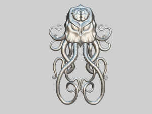 Cthulhu door knocker 3D Model