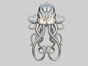 Cthulhu door knocker 3D Model