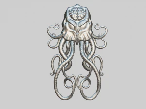 Cthulhu door knocker 3D Model