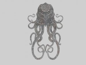 Cthulhu door knocker 3D Model