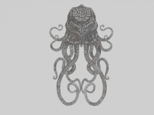 Cthulhu door knocker 3D Model