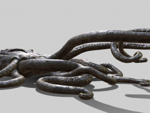 Cthulhu door knocker 3D Model