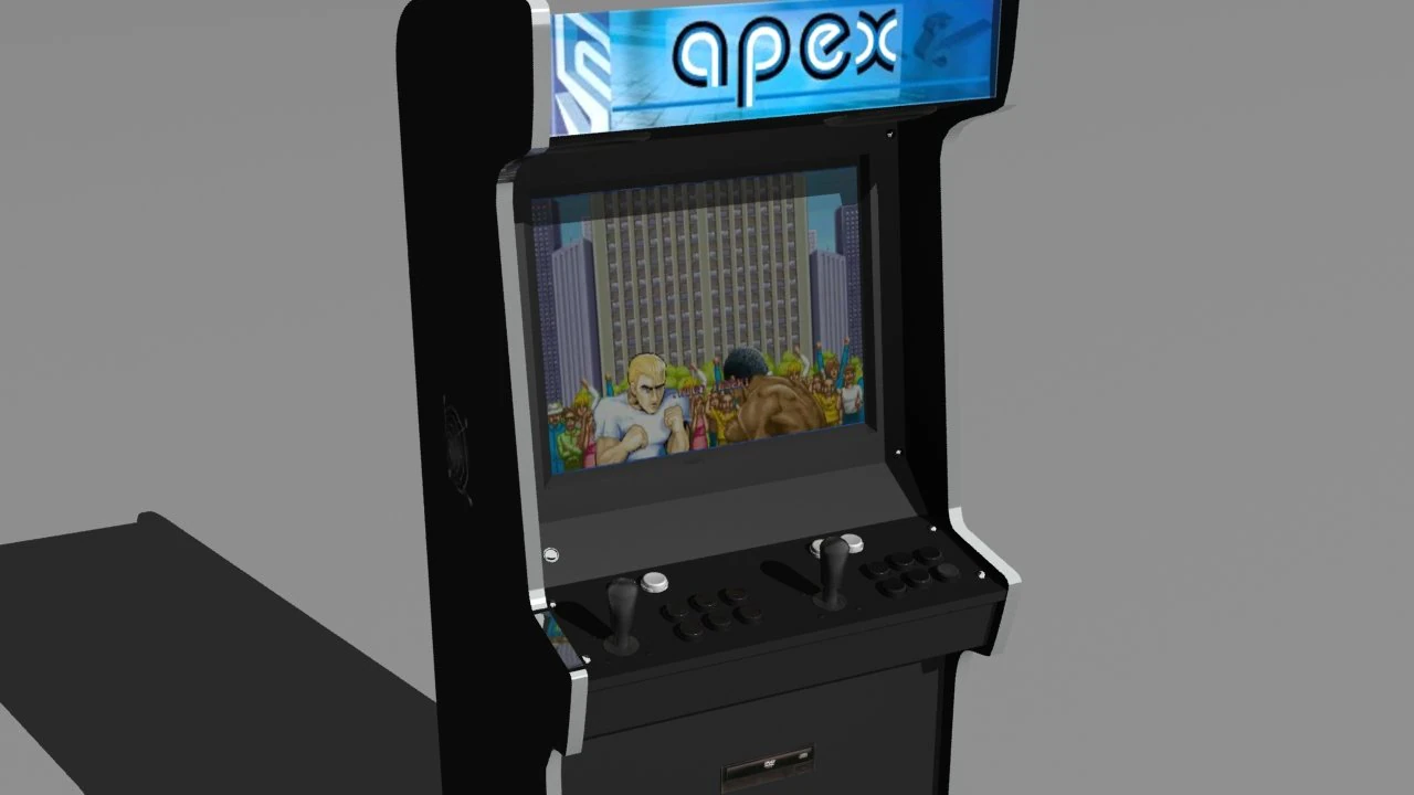 apex arcade machine 3D Model .c4d .max .obj .3ds .fbx .stl .blend 