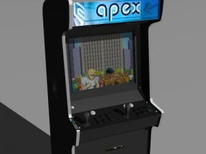 mesin arcade puncak Model 3D