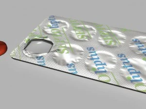 p&iacute;lulas e drogas Modelo 3D