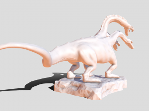 Hydra attacking 3D Model