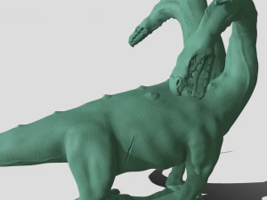 Wounded Hydra 3D Model