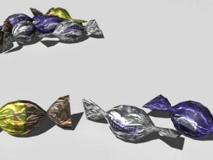 candy collection 3D Model
