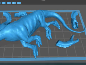 데드 히드라 3D 모델