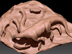 Dead Hydra 3D 模型