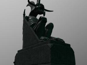 Minas Morgul Gargoyle 3D Модель