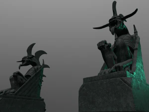 Minas Morgul Gargoyle 3D Model