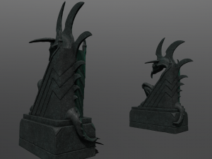 Minas Morgul Gargoyle 3D Модель
