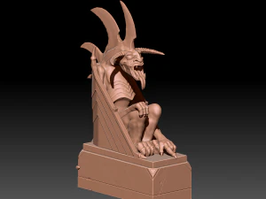 Minas Morgul Gargoyle 3D Model