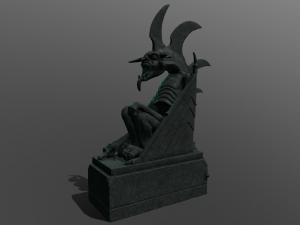 Minas Morgul Gargoyle 3D Модель