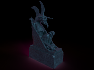 Minas Morgul Gargoyle 3D Модель