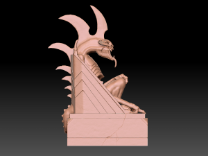 Minas Morgul Gargoyle 3D Модель