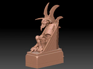 Minas Morgul Gargoyle 3D Model
