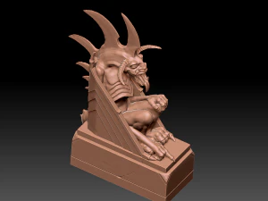 Minas Morgul Gargoyle 3D Model