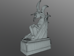 Minas Morgul Gargoyle 3D Модель