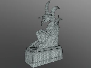 Minas Morgul Gargoyle 3D Model