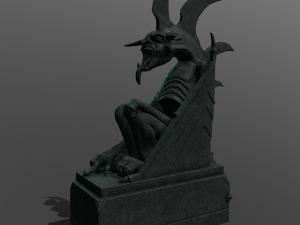 Minas Morgul Gargoyle 3Dモデル