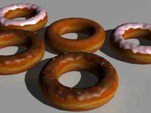 pastery collection 3D Model