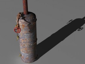 steam boiler Modelo 3D