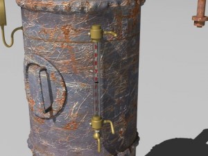 steam boiler Modelo 3D