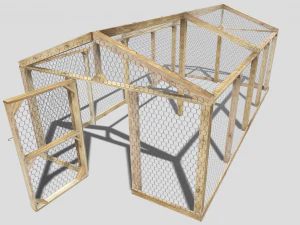 Chicken coop 3D Model