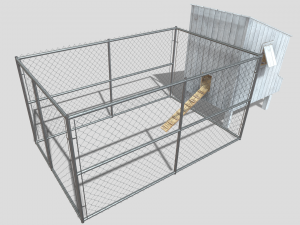 Chicken coop 3D मॉडल