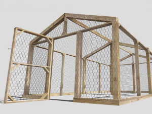 Chicken coop 3D Model
